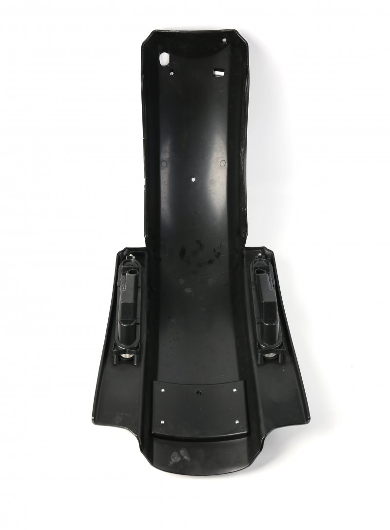 Black No Cut Out With CVO Lights for 2009-2017  Touring Motorcycle Models Rear Fender